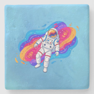 Astronaut Steinuntersetzer