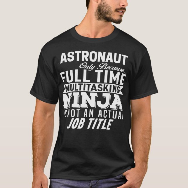 Astronaut T-Shirt (Vorderseite)