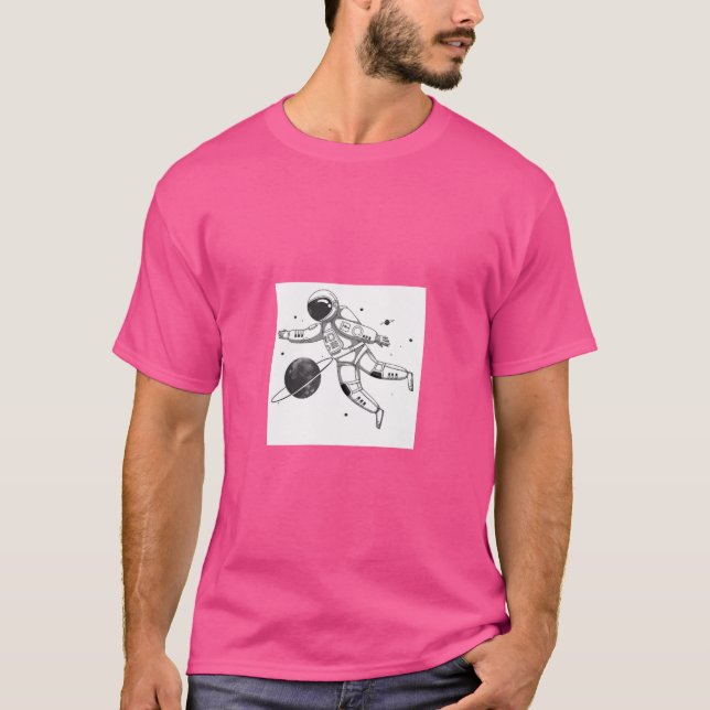 Astronaut T-Shirt (Vorderseite)