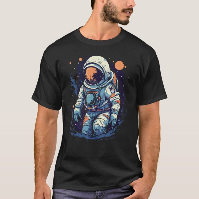 Astronaut T-Shirt (Vorderseite)