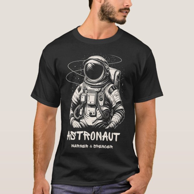 Astronaut T-Shirt (Vorderseite)