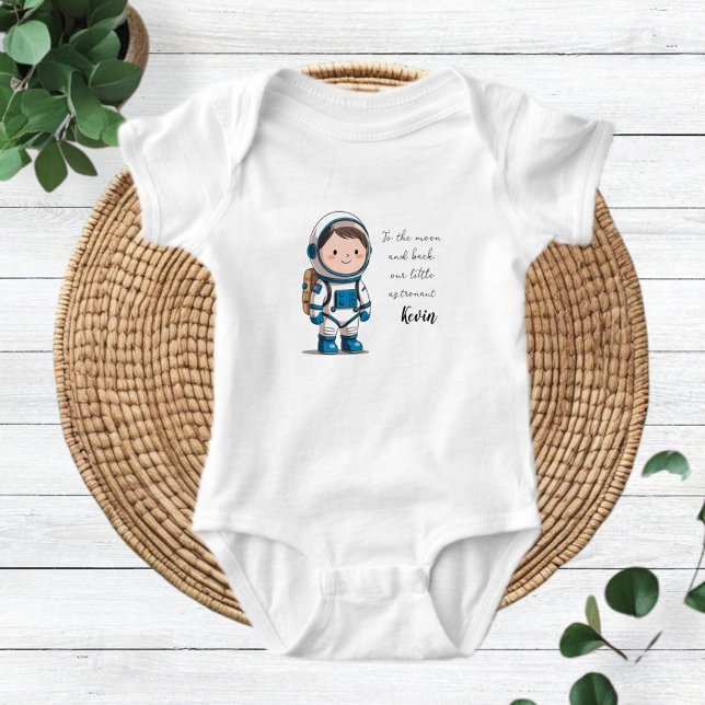 Astronaut T-Shirt, Space Astronomy Stars Gift Idea Baby Strampler (Von Creator hochgeladen)