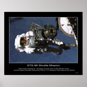Astronaut Tamara E. Jernigan Poster