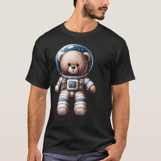 Astronaut Teddy T-Shirt