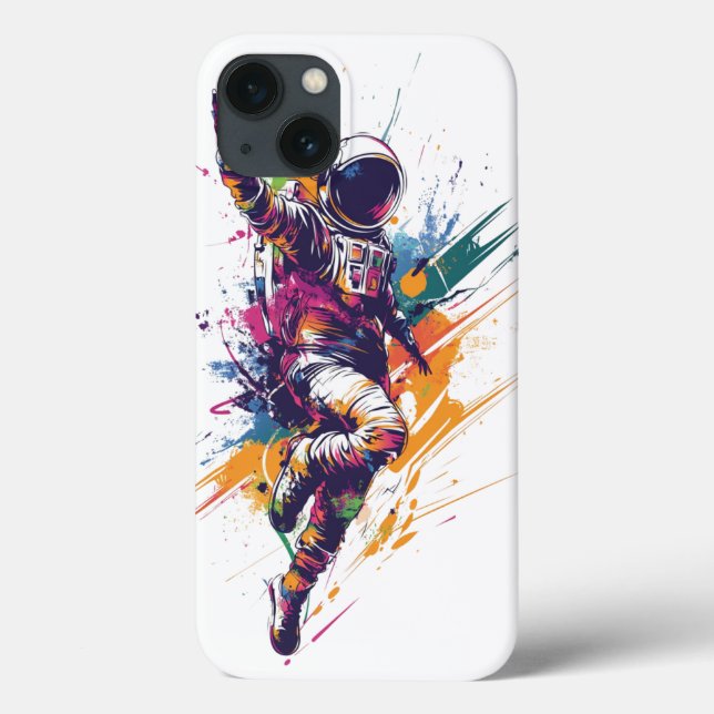 Astronaut_test Case-Mate iPhone Hülle (Rückseite)