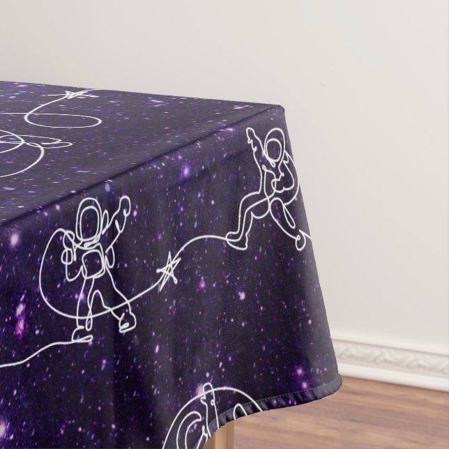 Astronaut Tischdecke (Beispiel)