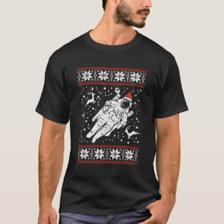 Astronaut Uggli Weihnachten Sweater Xmas Space Lov T-Shirt