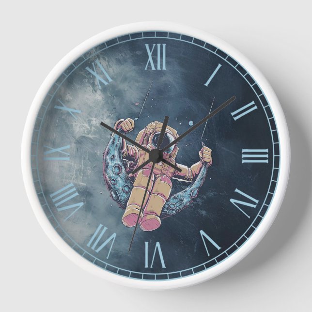 Astronaut Uhr (Vorderseite)