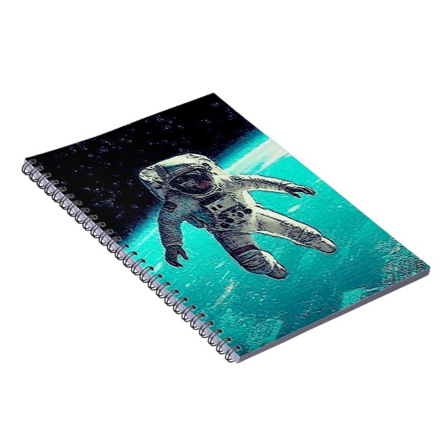 ASTRONAUT UNANGEBUNDEN NOTIZBLOCK (Rechte Seite)