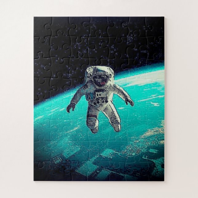 ASTRONAUT UNANGEBUNDEN PUZZLE (Vertikal)