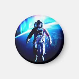 ASTRONAUT UNANGELEINT  MAGNET