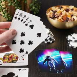 ASTRONAUT UNANGELEINT SPIELKARTEN