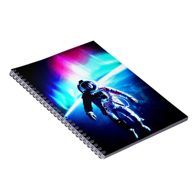 ASTRONAUT UNGEBUNDEN  NOTIZBLOCK (Rechte Seite)