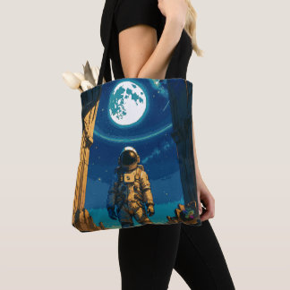 Astronaut unter dem himmlischen Tor