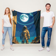 Astronaut unter dem himmlischen Tor