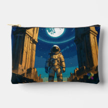 Astronaut unter dem himmlischen Tor