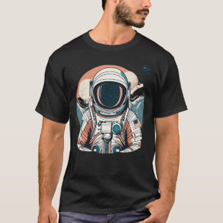 Astronaut Usa T-Shirt