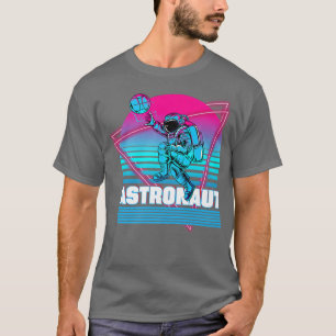 Astronaut Vaporwave Retro Ästhetik T-Shirt
