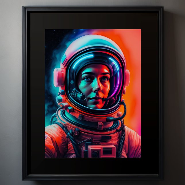 Astronaut Vier Poster (Von Creator hochgeladen)