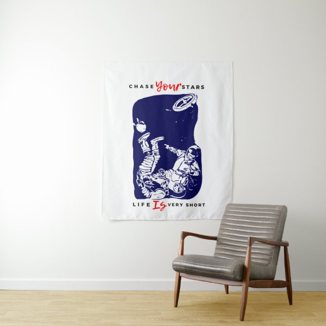 Astronaut Wandteppich (Beispiel)