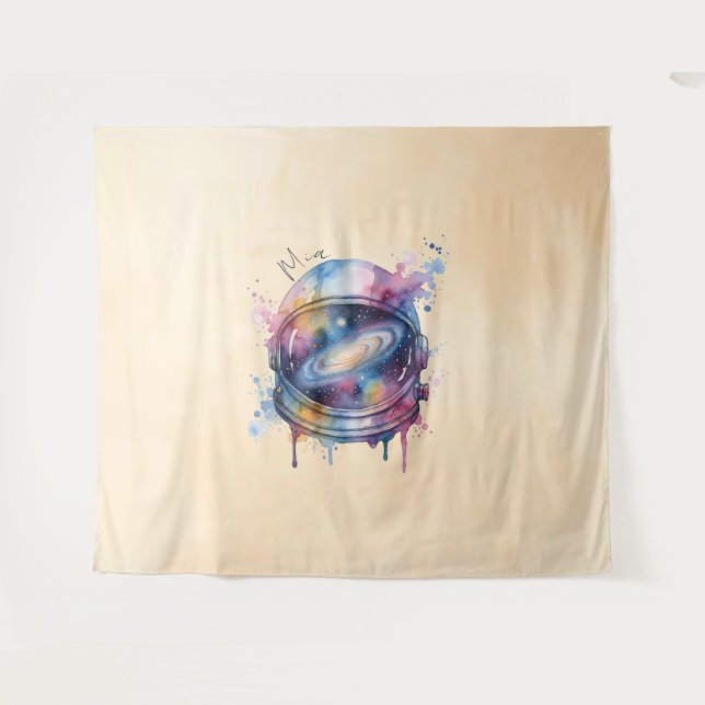 Astronaut Wandteppich (Vorderseite (Horizontal))