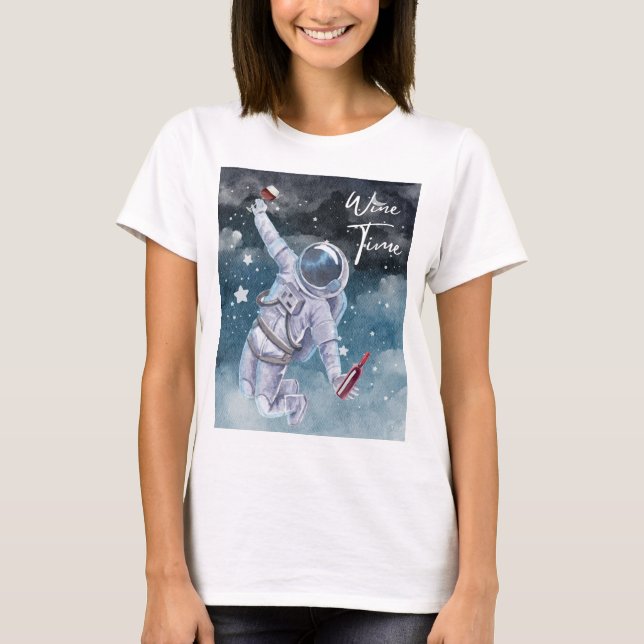 ASTRONAUT WEIN T-Shirt (Vorderseite)