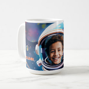 Astronaut Weltraum Himmel Planeten Foto Geschenk  Kaffeetasse