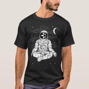 Astronaut Yoga Quant Qnt Münze bis Mondkrypto T T-Shirt