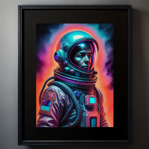 Astronaut Zwei Poster
