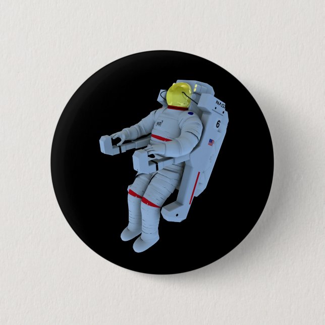 Astronauten-Abzeichen Button (Vorderseite)