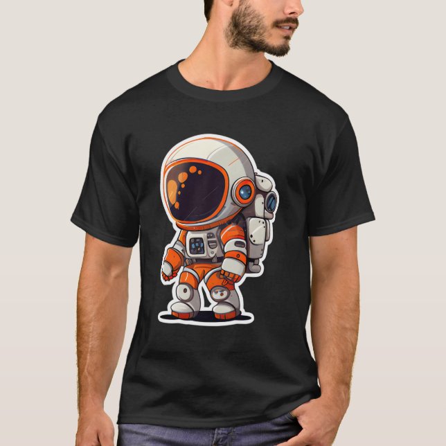 Astronauten Astronomie Weltraumforscher Wissenscha T-Shirt (Vorderseite)