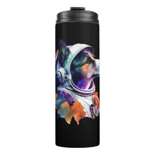 Astronauten Dog Weltraum Niedlich Hundelover für K Thermosbecher