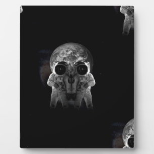 Astronauten Fotoplatte