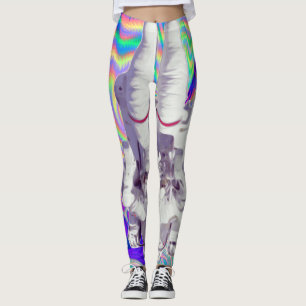 Astronauten-ganz eigenhändig geschriebe leggings