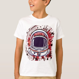 Astronauten-Jungen-T-Shirt – Weltraum-Explorer-Tee T-Shirt