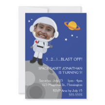 Astronauten-Raum-Forscher-Geburtstags-Foto