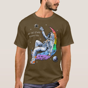 Astronauten: Raumfahrer auf dem Mond LGBT+ T-Shir T-Shirt