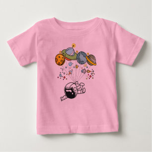 Astronauten-Raumfahrt-T-Shirt - die Baby T-shirt