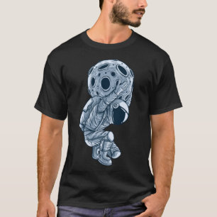 Astronauten-Shirt, Weltraum-Shirt, Planet-Shirt T-Shirt