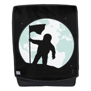 Astronauten-Silhouette Rucksack