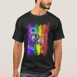 Astronauten Spaceshuttle Drum N Bass Gabber Fr T-Shirt
