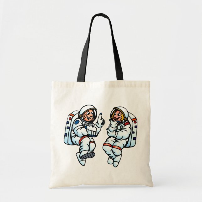 Astronauten-Taschen-Tasche Tragetasche (Vorne)