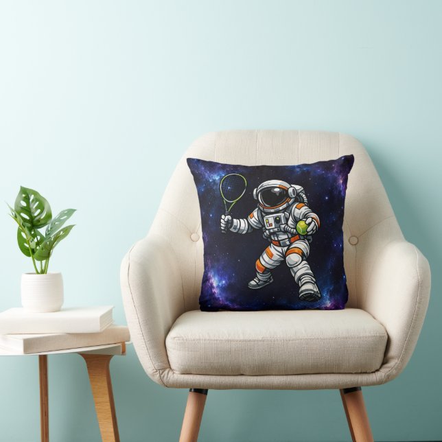 Astronauten Tennis Kissen (Stuhl )