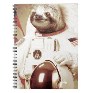 Astronauten-Trägheit Notizblock