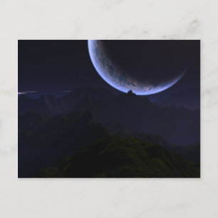 Astronauten-Traumpostkarte Postkarte