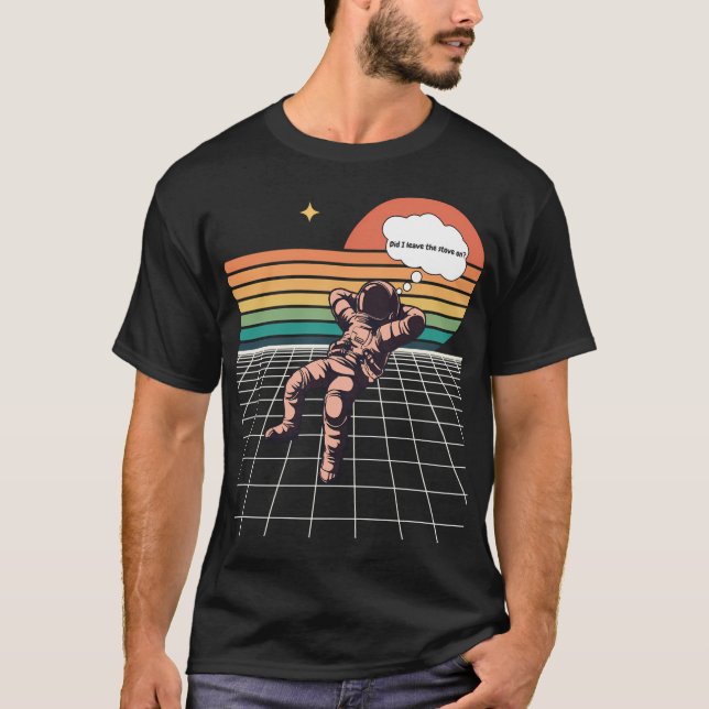 Astronautenangst T-Shirt (Vorderseite)