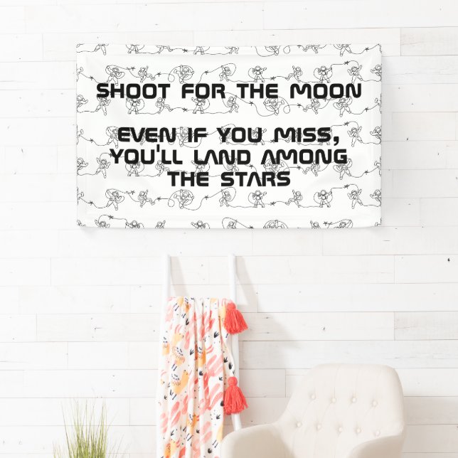 Astronautenbanner Banner (Insitu)