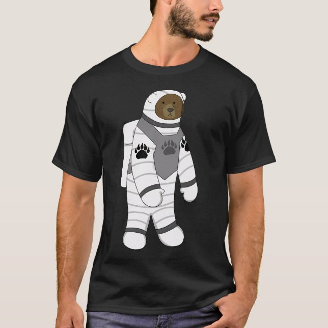 Astronautenbär T-Shirt (Vorderseite)
