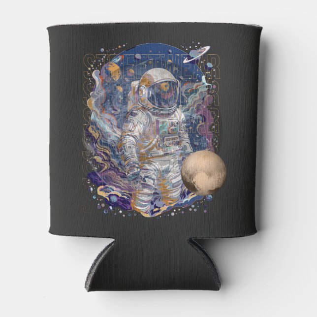 Astronautendesign Dosenkühler (Vorderseite)