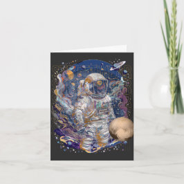 Astronautendesign Einladung